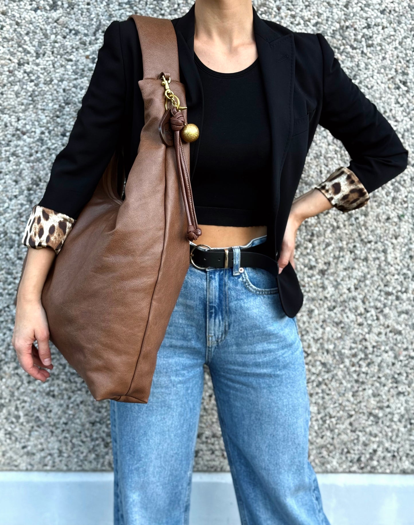 Hobo Bag (Cognac)