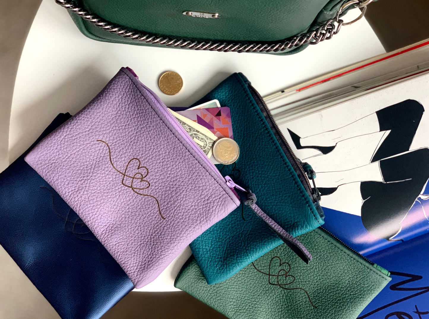 Zip Pocket (Emerald Green)