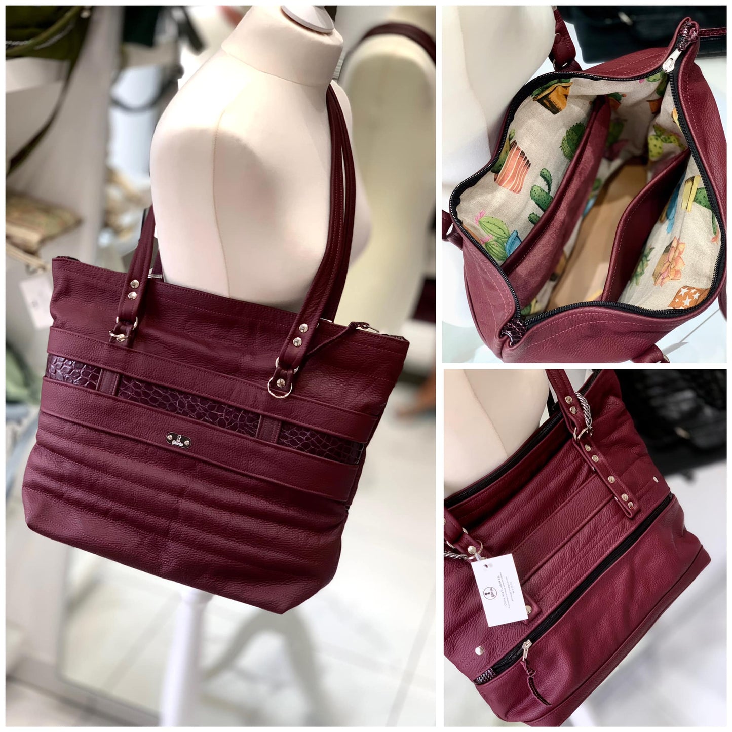 Tote Deluxe (Red Wine)