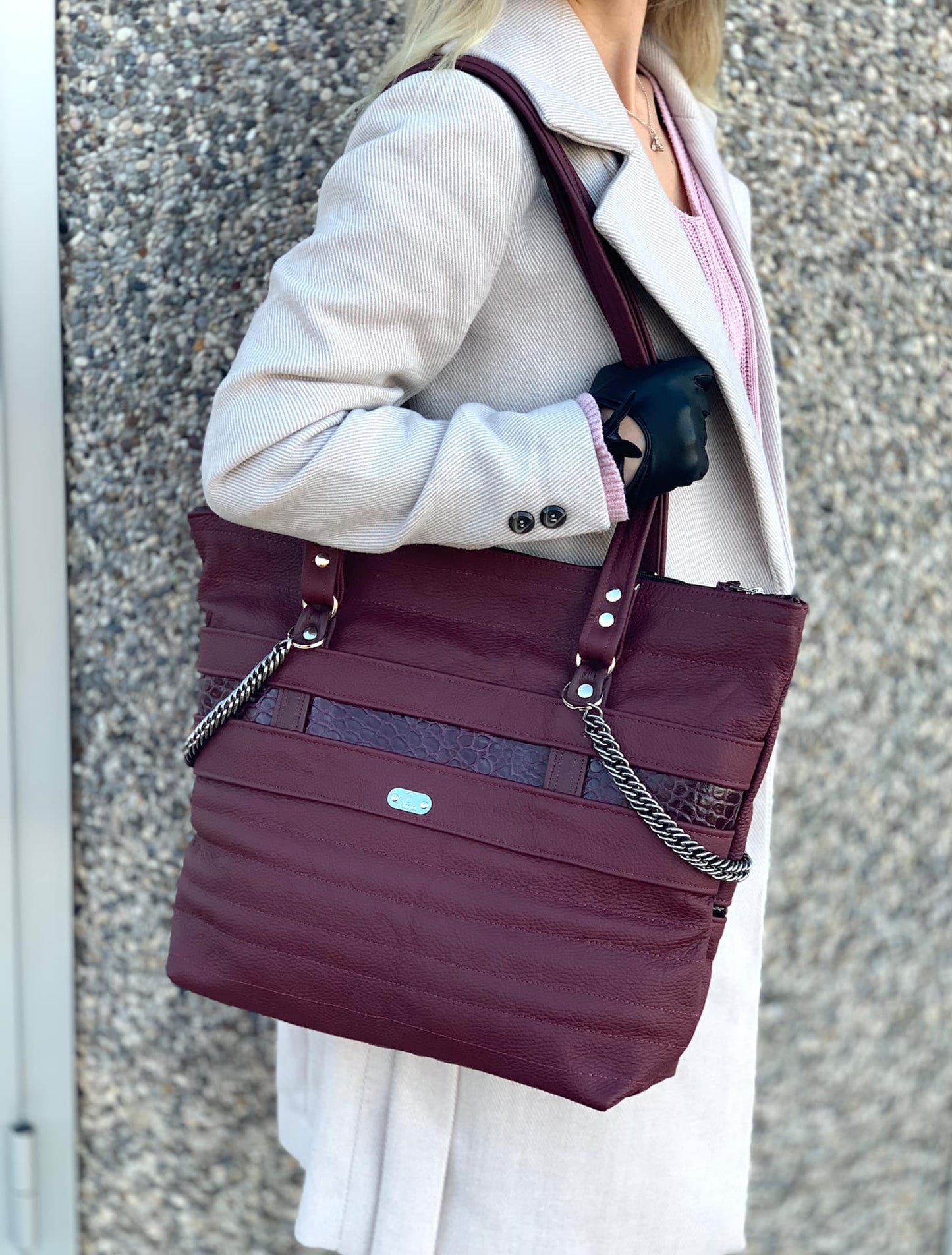 Tote Deluxe (Red Wine)