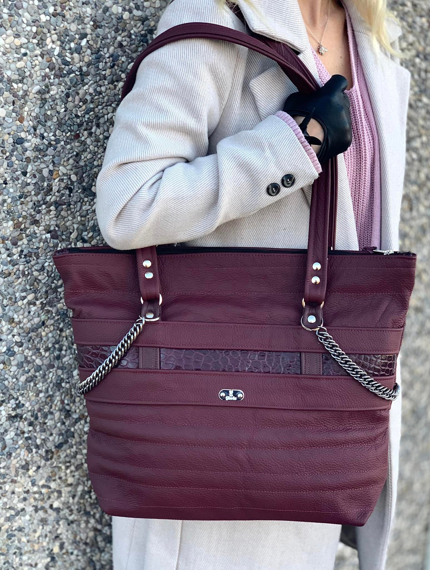 Tote Deluxe (Red Wine)