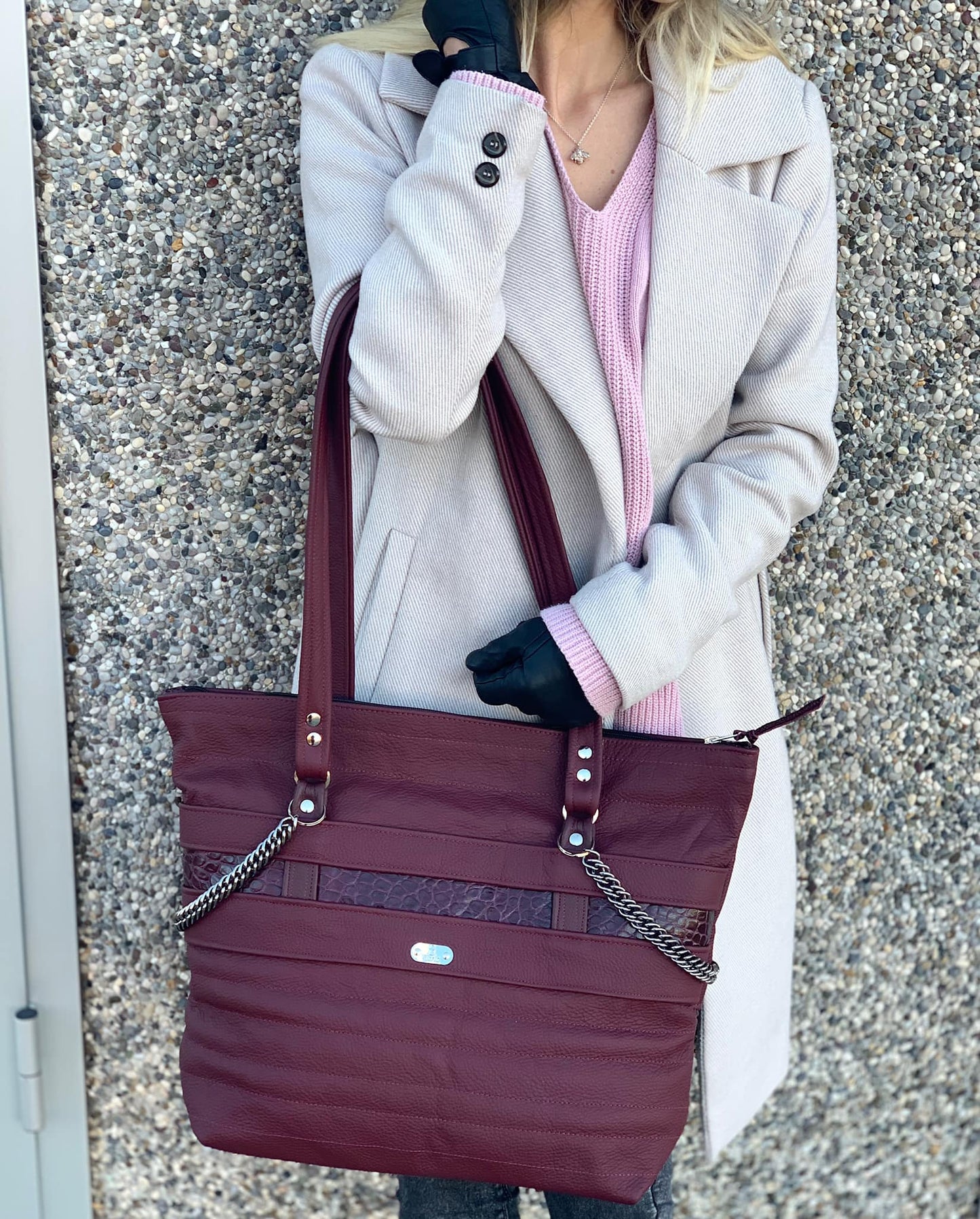 Tote Deluxe (Red Wine)