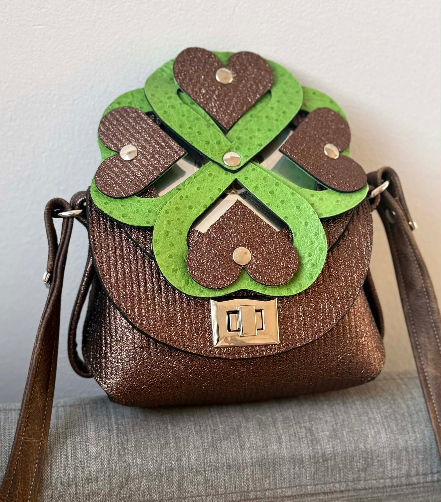 Fortune Clover - Leather Bag