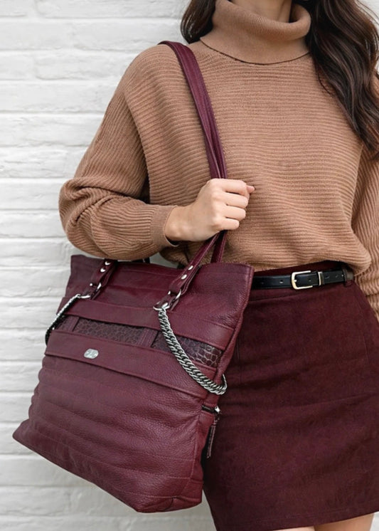Tote Deluxe (Red Wine)