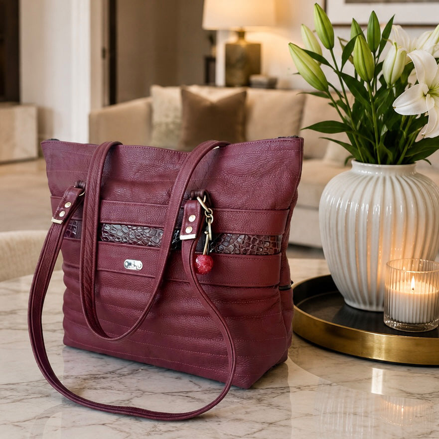 Tote Bag (Bordeaux)