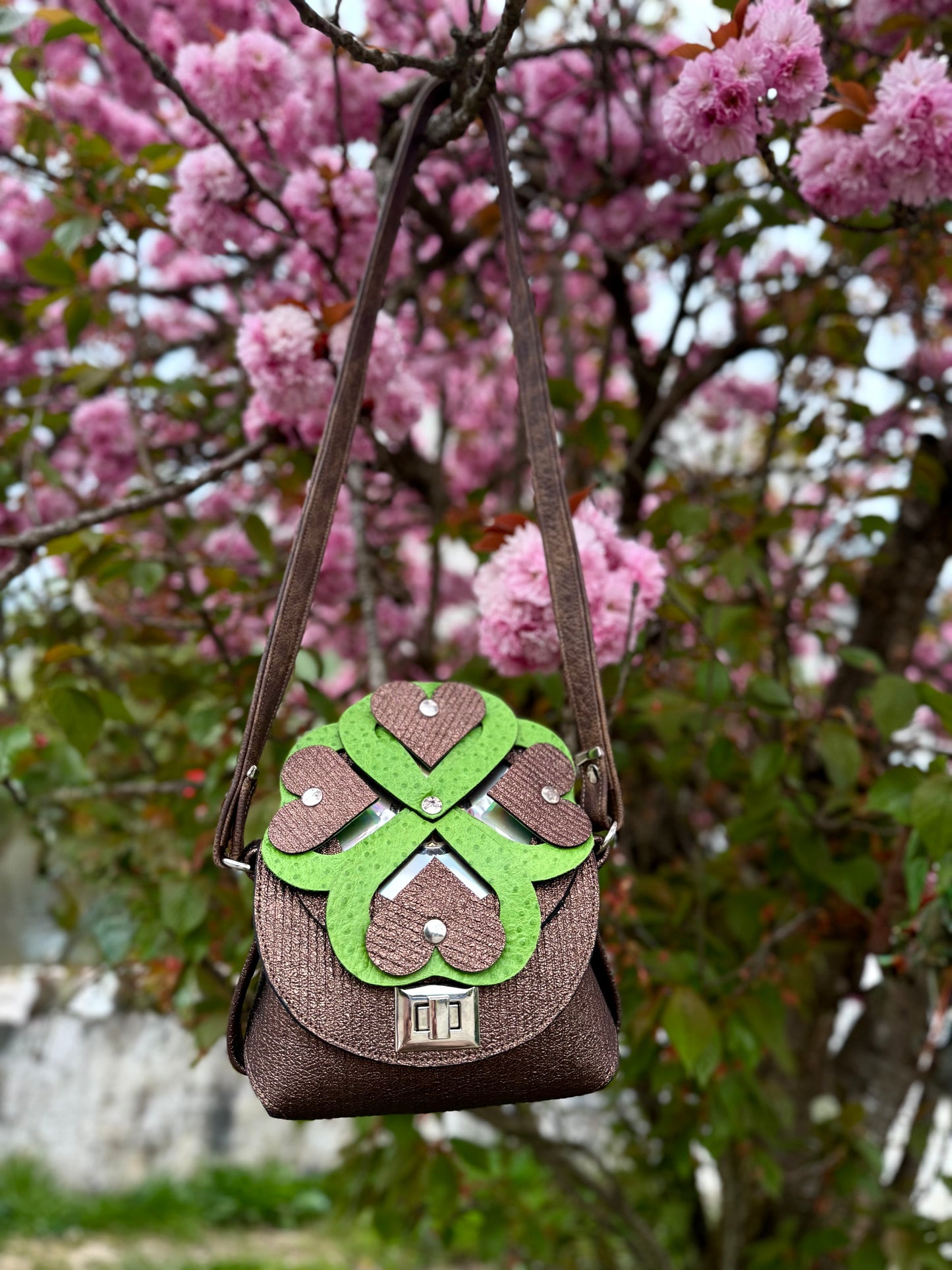 Fortune Clover - Leather Bag