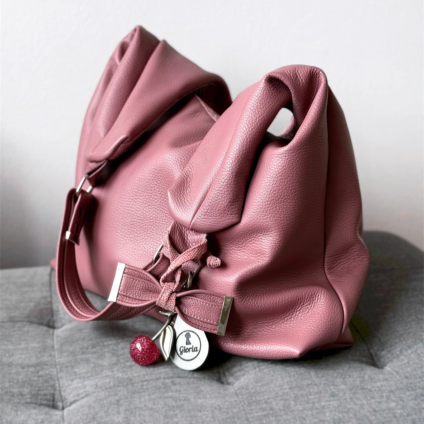 Hobo Bag Large (Dusty Rose)
