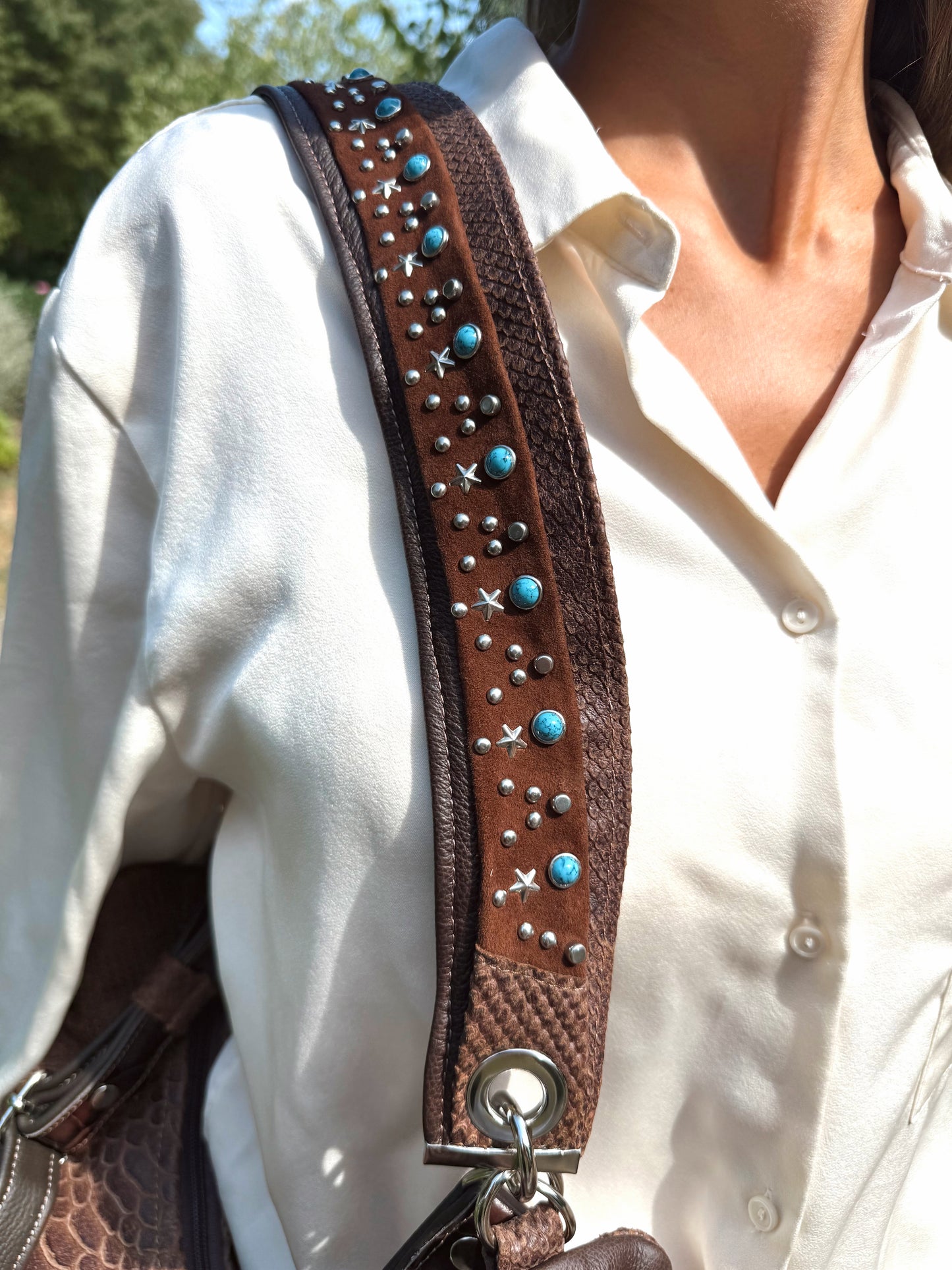 Hobo-Ledertasche Medium „Boho Arizona“