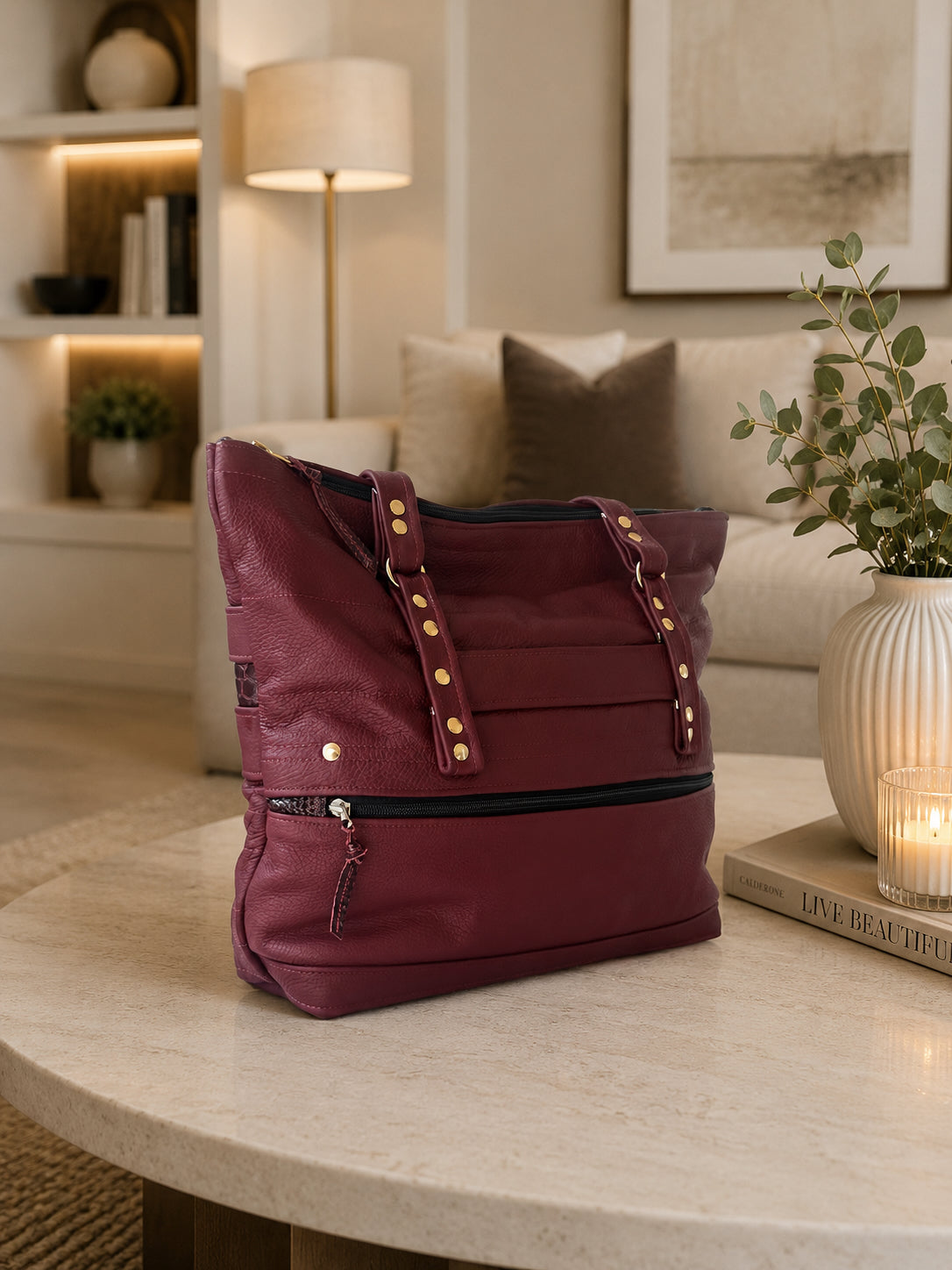 Tote Bag (Bordeaux)