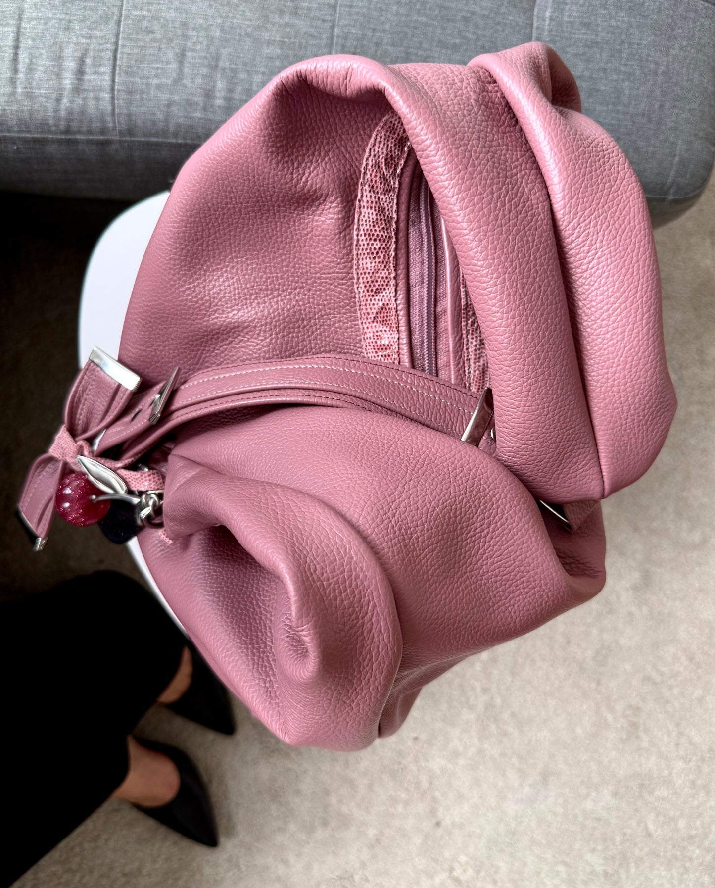 Hobo Bag Large (Dusty Rose)