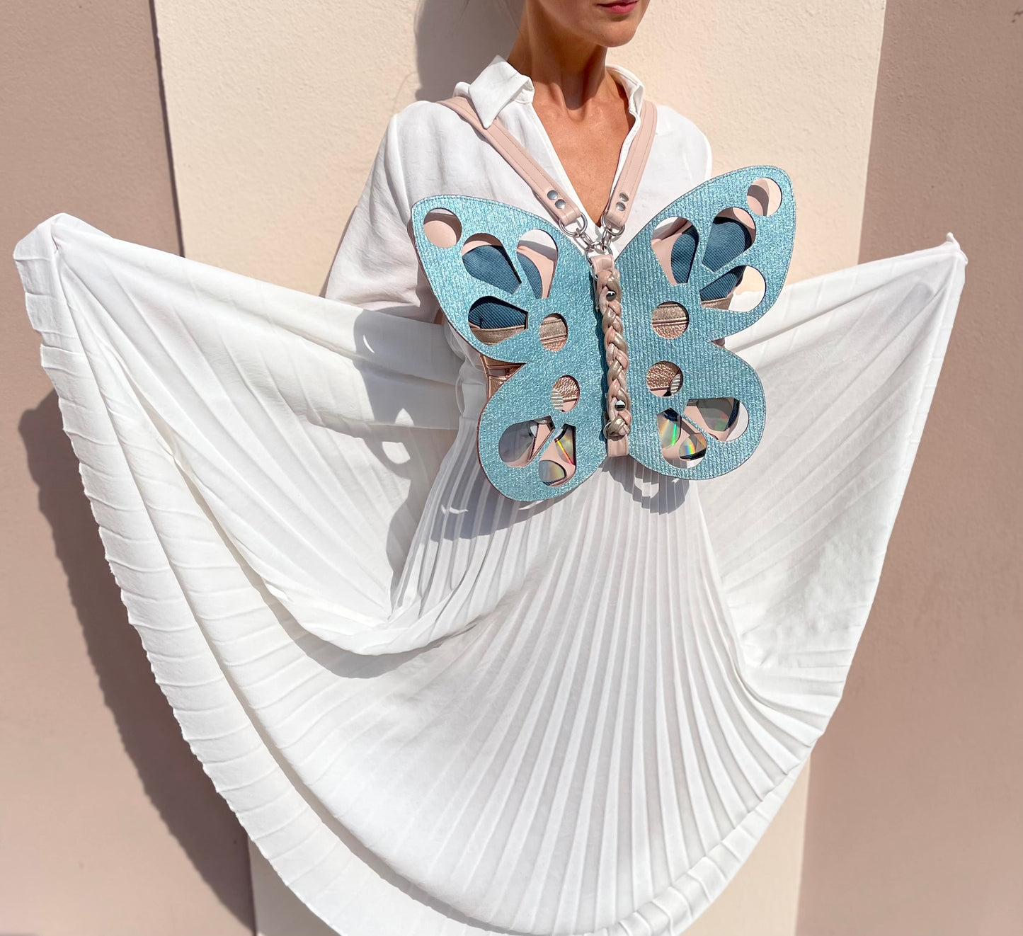 Butterfly - Leather Backpack