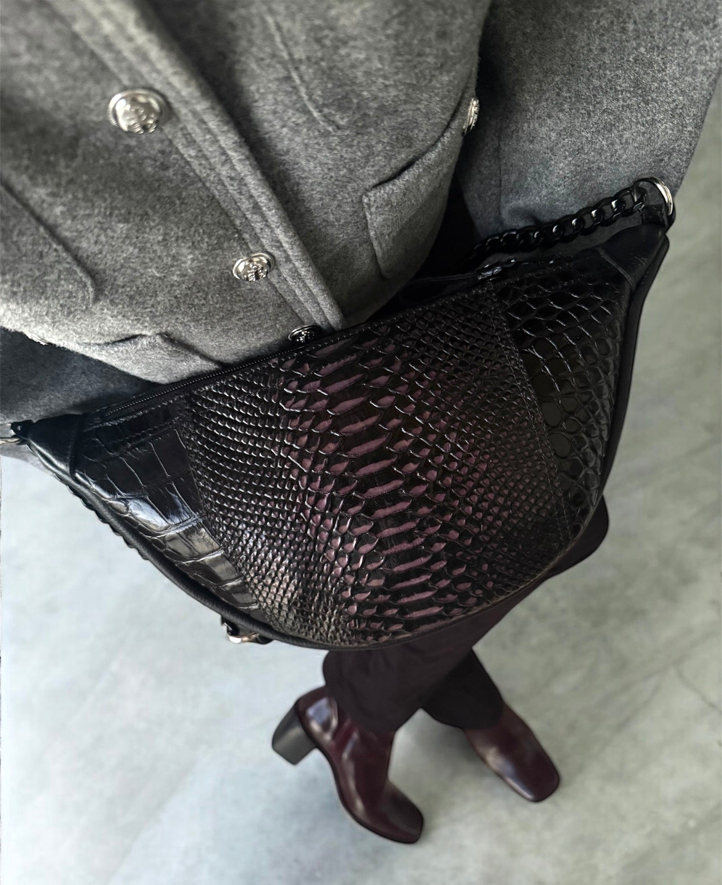 Moon Bag (Violet Noir)