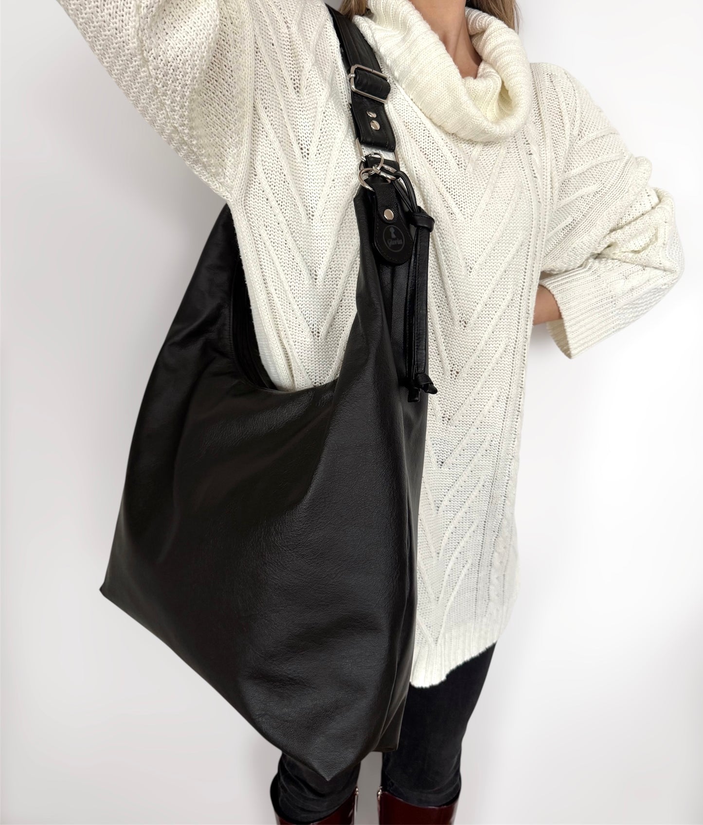 Hobo Bag (Forever Black)