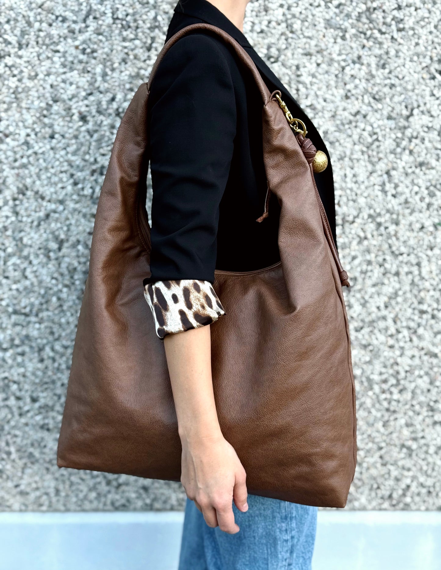 Hobo Bag (Cognac)