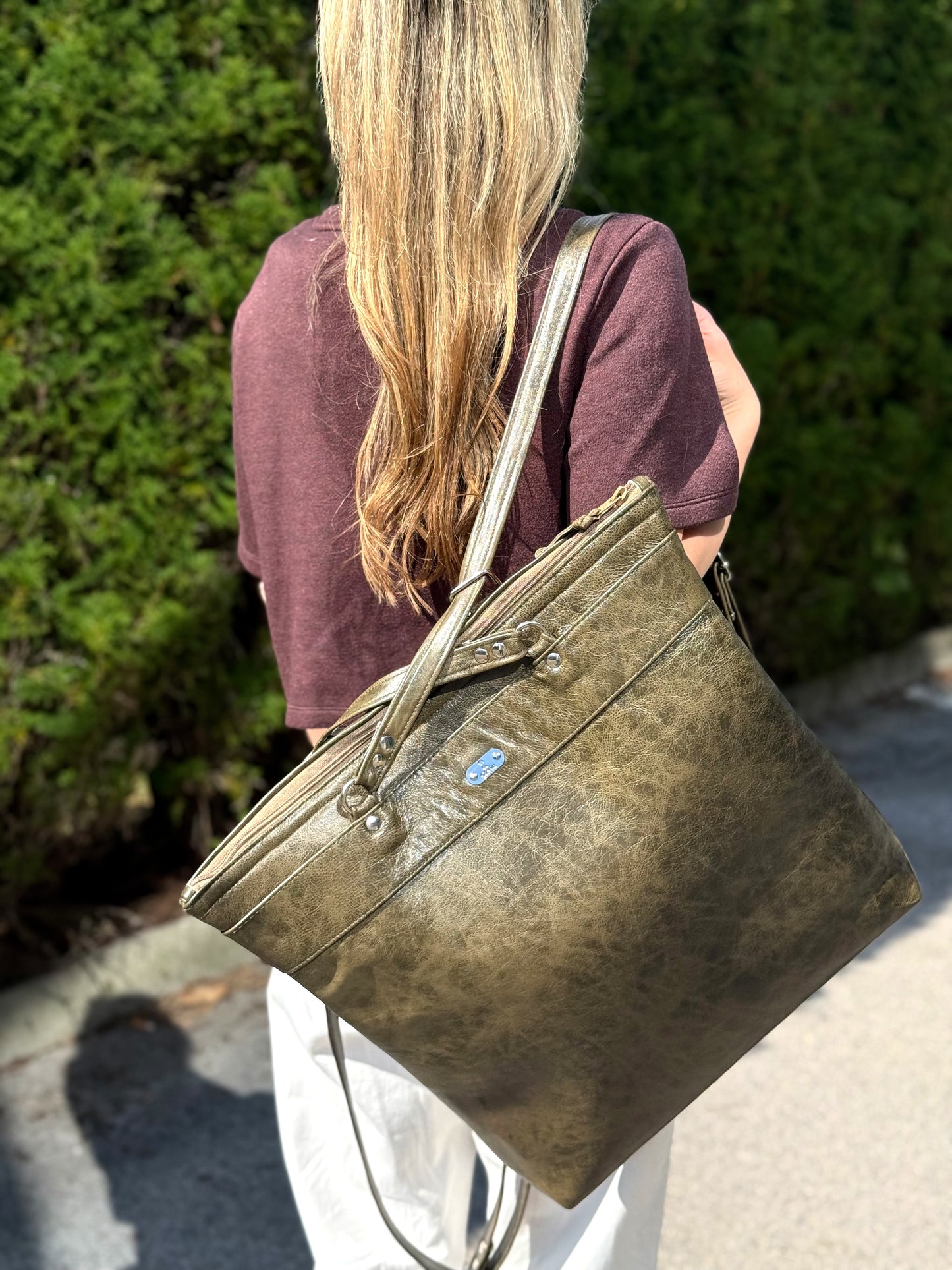 Tote Backpack (Olive)