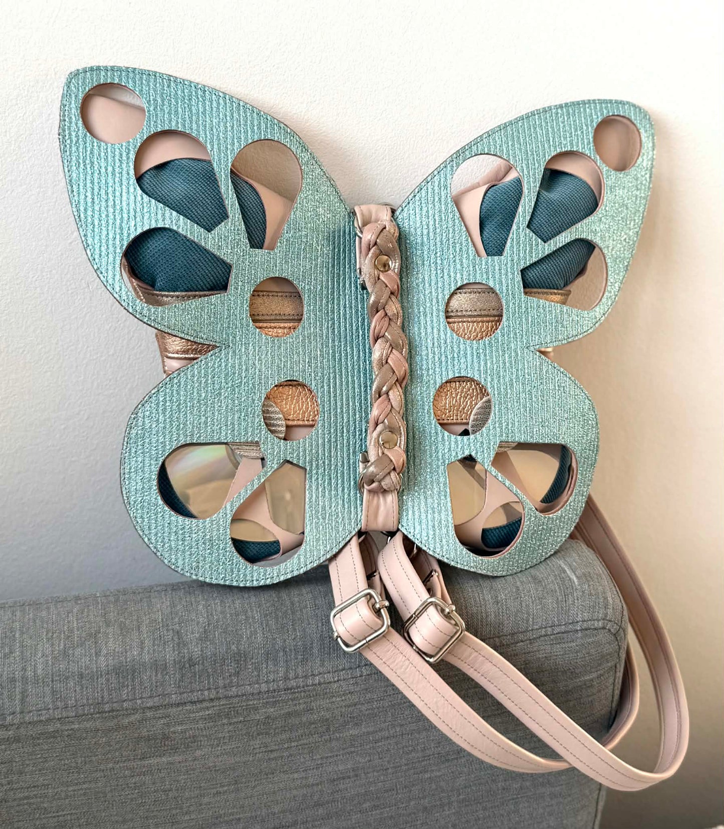 Butterfly - Leather Backpack