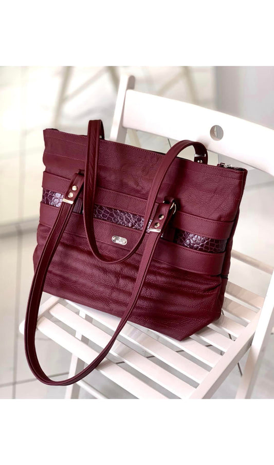 Tote Deluxe (Red Wine)